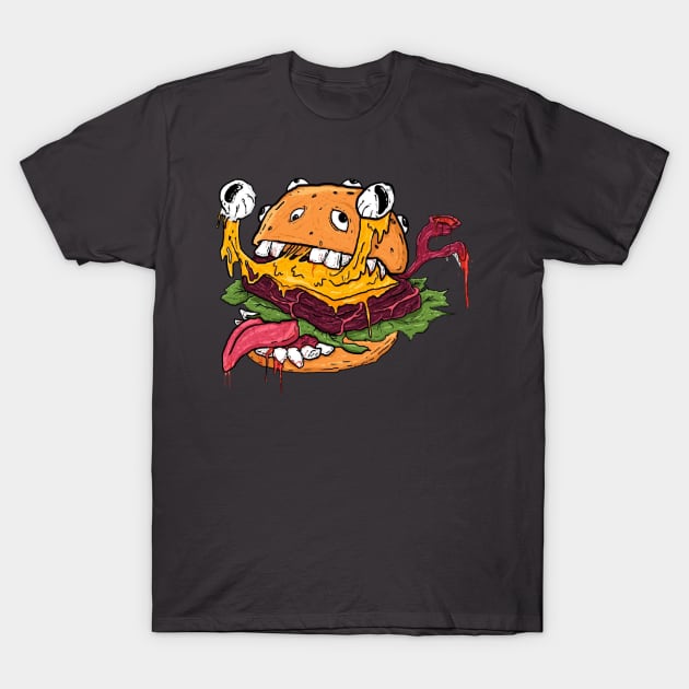 MONSTER BURG T-Shirt by Unikk.clo